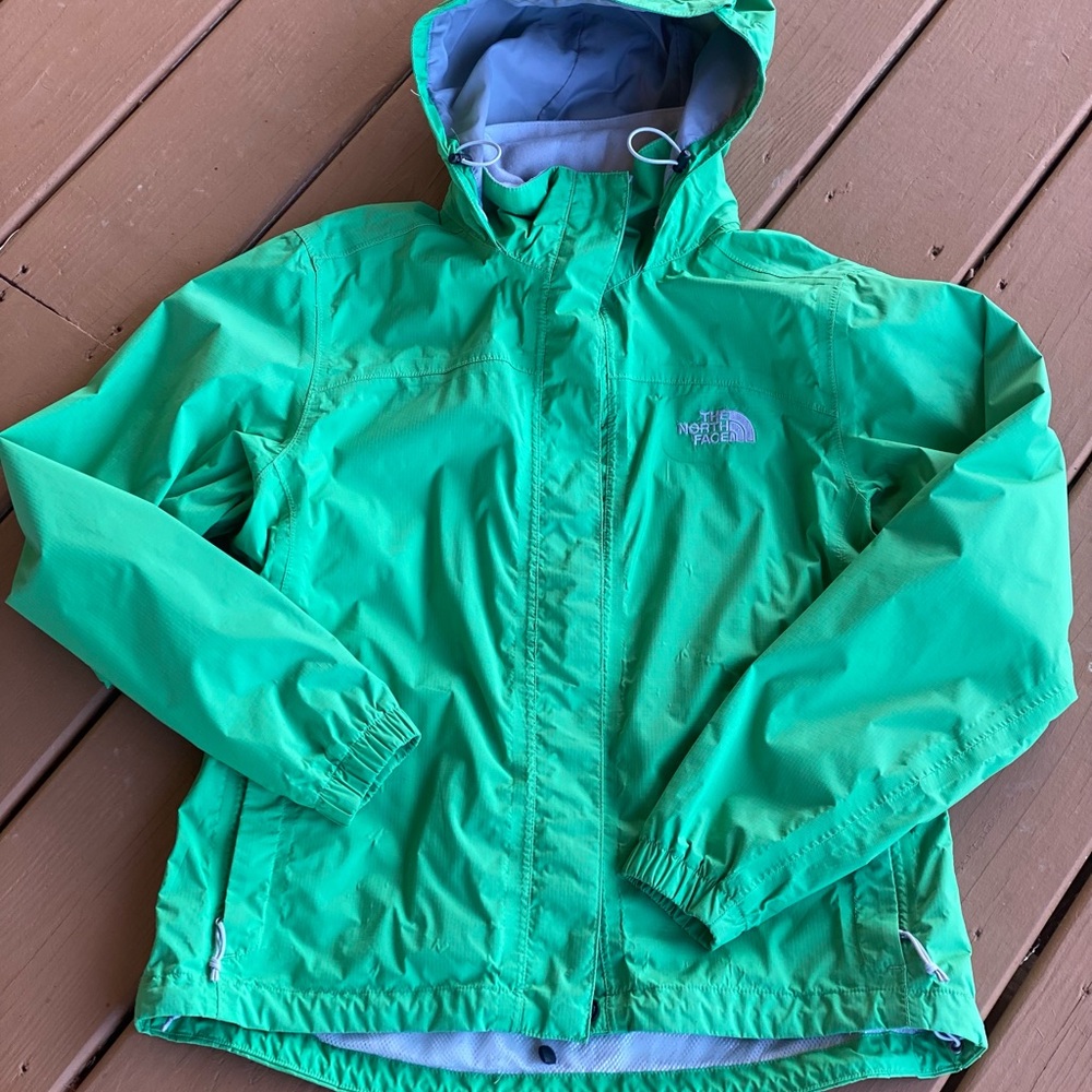The North Face Women's Green Raincoat